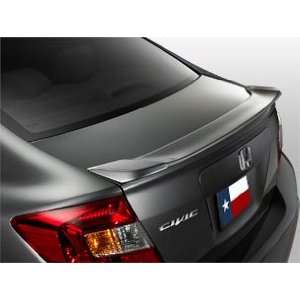 Honda Civic Spoiler 2012+ Factory Sedan Lip Unpainted 