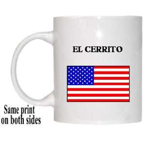    US Flag   El Cerrito, California (CA) Mug 