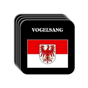  Brandenburg   VOGELSANG Set of 4 Mini Mousepad Coasters 