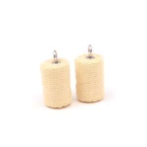    Pair of 2.5inch Mura Stitched Roll Fire Heads Toys & Games