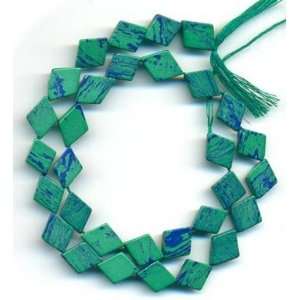  Azurite Syn. Hexagon Plain Beads Strand 15 Patio, Lawn 