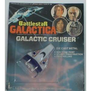  B13 BATTLESTAR GALACTICA DIE CAST WHITE SHIP MOC 