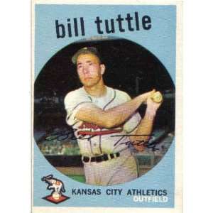  1959 Topps #459 Bill Tuttle EX   Excellent or Better [Misc 