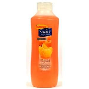 Suave Naturals Shampoo, Refreshing Tangerine, 30 Ounce Bottles (Pack 
