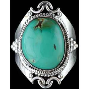  Turquoise Ring   Sterling Silver 