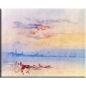    Sunrise 30x24 Streched Canvas Art by Turner, Joseph Mallord William