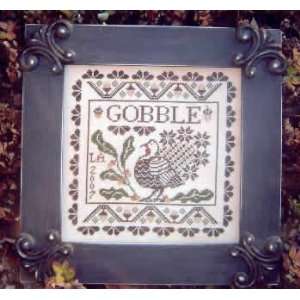  Gobble sampler (cross stitch) Arts, Crafts & Sewing