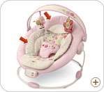    Bright Starts Comfort and Harmony Bouncer, Vintage Garden Baby