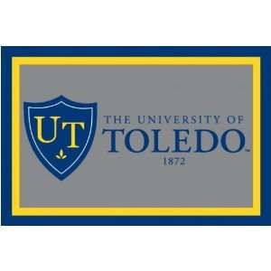  University of Toledo Rockets Area Rug