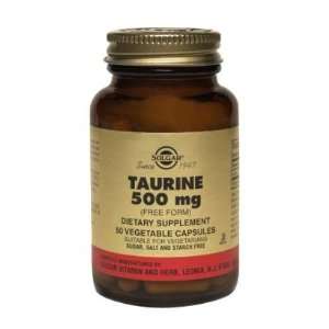  Taurine 500 mg 100 Vegetable Capsules Health & Personal 