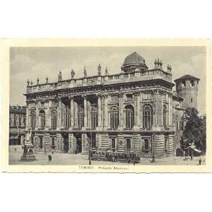    1920s Vintage Postcard Palazzo Madama Torino Italy 