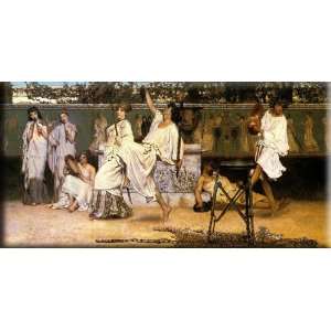  Bacchanale 30x15 Streched Canvas Art by Alma Tadema, Sir 