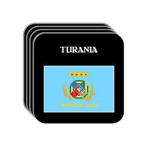  Italy Region, Lazio   TURANIA Set of 4 Mini Mousepad 