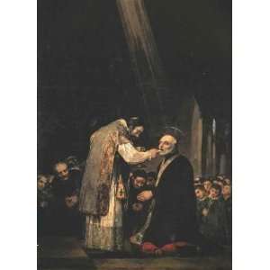   Communion of San Jose de Calasanz, By Goya Francisco