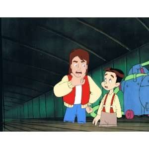  Back to the Future The Series Animation Cel   Marty and 