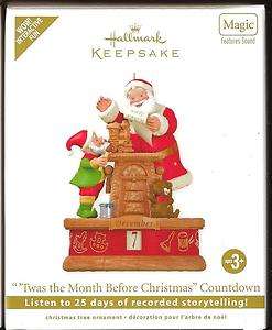 HALLMARK 2011 TWAS THE MONTH BEFORE CHRISTMAS COUNTDOWN  