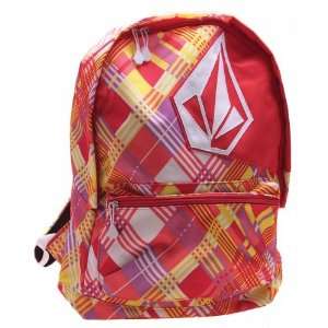  Volcom Spotless Mind Red Backpack