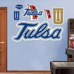  Tulsa Golden Hurricane Logo Fathead NIB 
