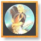 LP Record Vinyl Picture Disc Display Frame, Gold/Silver