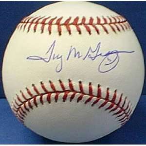  Tug McGraw Autographed Baseball