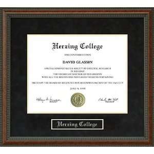  Herzing College Diploma Frame