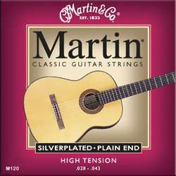 artin ® M120 Silverplated Classical Guitar Strings   New