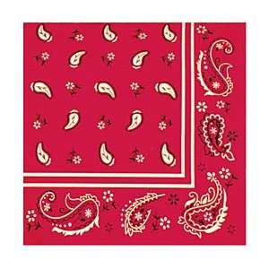  Bandana Beverage Napkins 