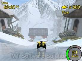Tux Racer Racing Game for Windows XP Vista 7 & Mac  