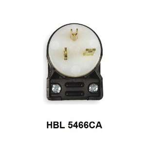  Hubbell HBL5466CA   NEMA 6 20P Angled Plug, Rated 20A 