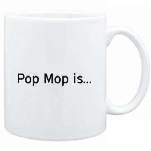  Mug White  Pop Mop IS  Music