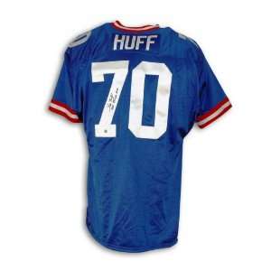  Sam Huff Signed Uniform   with 1956 Champs  Inscription 