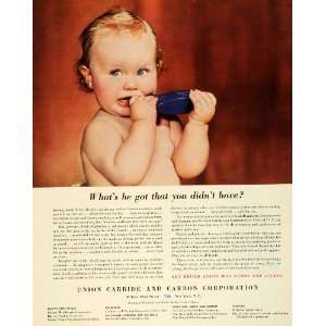  1943 Ad Union Carbide & Carbon Corp Bakelite Vinylite 