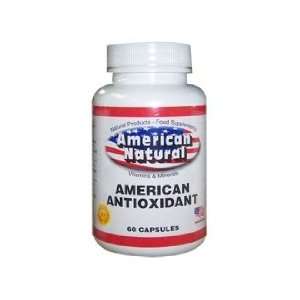 American Natural Antioxidant Formula 60 capsules Anti Aging Immune 