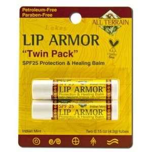 com All Terrain Lip Balm   Lip Armor Twin Pack by All Terrain Company 