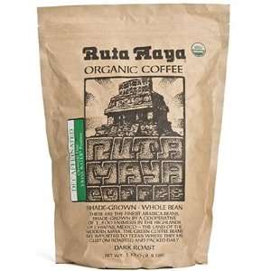 Ruta Maya® Organic Decaffeinated Coffee Dark Roast Whole Bean 2 Count 