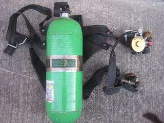 MSA 4500 II self contained breathing SCBA air pak  