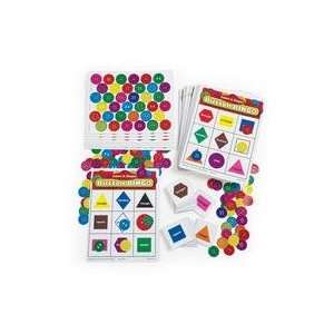  Colors and Shapes Button Bingo