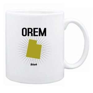   New  Orem Usa State   Star Light  Utah Mug Usa City
