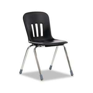  Metaphor Series Classroom Chair, 18 Seat Height, Black 