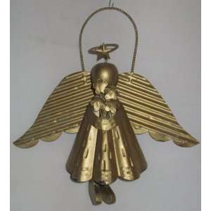   Gold Country Angel Decoration Ornament Door Knocker 