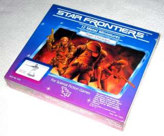 TSR STAR FRONTIERS Metal Miniatures Player Characters Shrink Wrapped