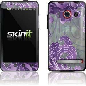  Skinit Purple Flourish Vinyl Skin for HTC EVO 4G 