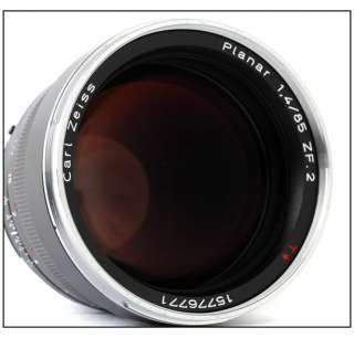 New* Zeiss Planar T* 85mm/f1.4 ZF.2 for Nikon 85/1.4  