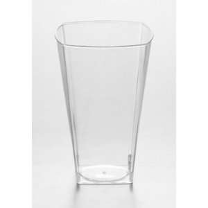  KAYA 10 OZ. DISPOSABLE CLEAR SQUARE TUMBLER CUPS (336 