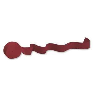  Burgundy Party Streamers   500 Feet Health & Personal 