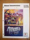 1975 Detroit Diesel Allison Transmission Sales Brochure