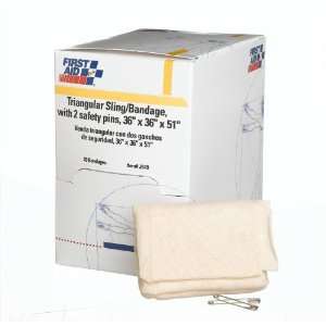 First Aid Only 36 X 36 X 51 Triangular Sling/bandage With Safety 
