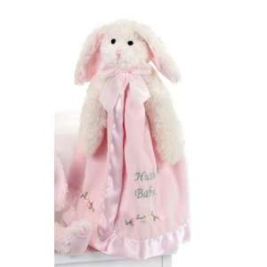  Bunny Snuggler Plush Baby Blanket Shower Gift by 