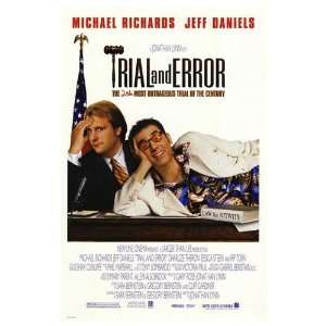  Trial And Error Original Movie Poster, 27 x 40 (1997 