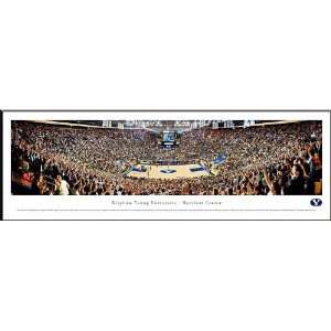  Brigham Young Cougars   Marriott Center   Framed Poster 